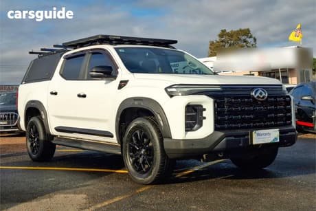 White 2024 LDV T60 Double Cab Utility Max Plus (4X4)