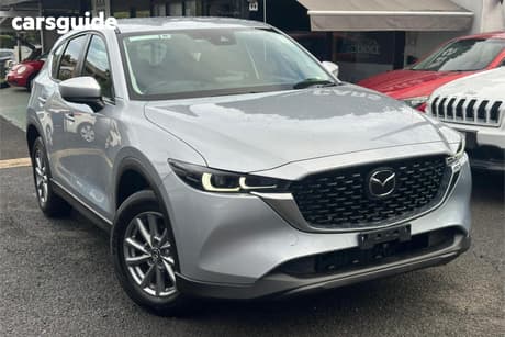Silver 2022 Mazda CX-5 Wagon Maxx Sport (Fwd)