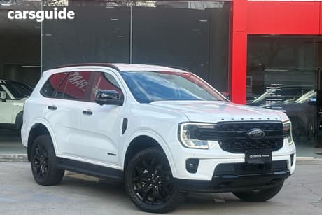 White 2022 Ford Everest Wagon Sport (4X4)