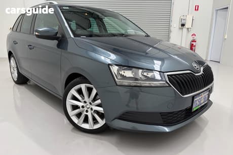 Grey 2018 Skoda Fabia Wagon 81 Tsi