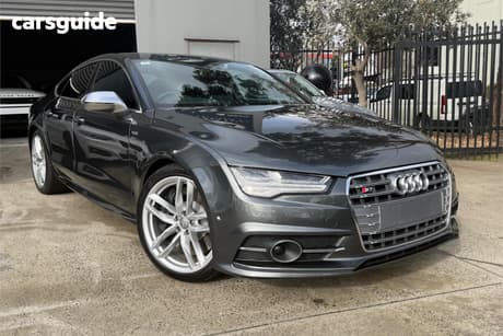Grey 2017 Audi S7 Hatchback Sportback 4.0 Tfsi