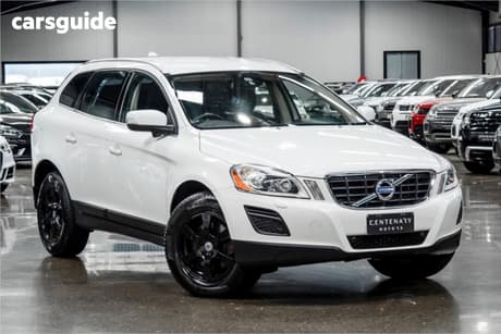 White 2012 Volvo XC60 Wagon T5 Teknik