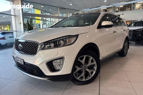 White 2015 Kia Sorento Wagon Platinum (4X4)
