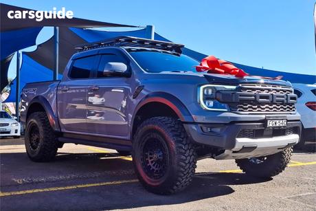 Grey 2024 Ford Ranger Double Cab Pick Up Raptor 3.0 (4X4)