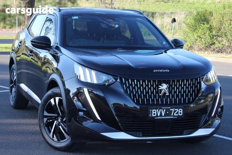 Black 2022 Peugeot 2008 Wagon Gt
