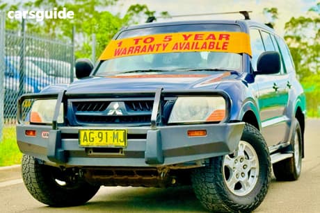 Blue 2006 Mitsubishi Pajero Wagon Glx Lwb (4X4)