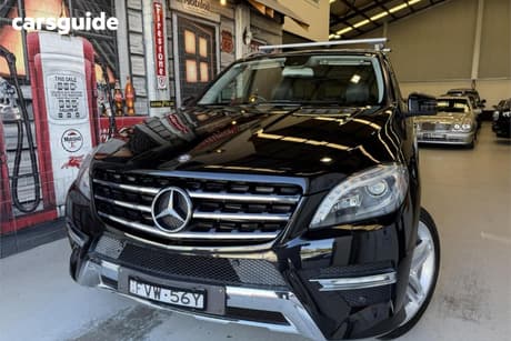 Black 2012 Mercedes-Benz ML250 Wagon Cdi Bluetec (4X4)