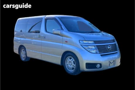 Silver 2002 Nissan Elgrand OtherCar