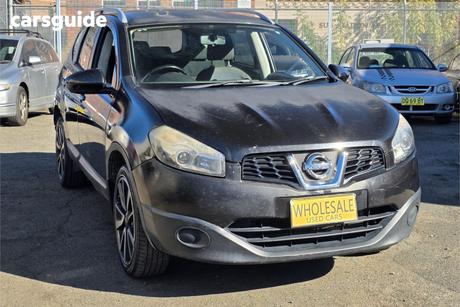 Black 2012 Nissan Dualis Wagon +2 St (4X2)