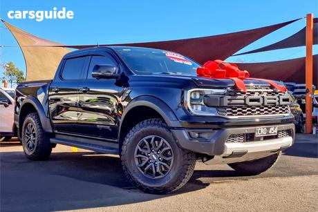 Black 2023 Ford Ranger Double Cab Pick Up Raptor 3.0 (4X4)