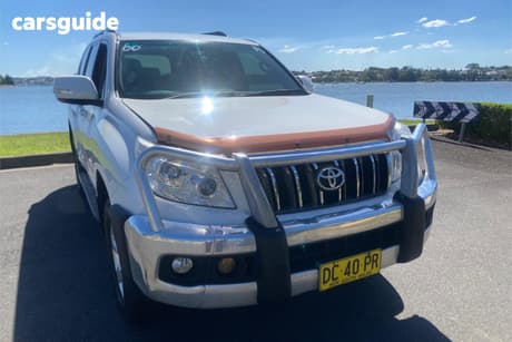 White 2010 Toyota Landcruiser Prado Wagon Gxl (4X4)