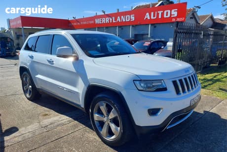 White 2014 Jeep Grand Cherokee Wagon Limited (4X4)