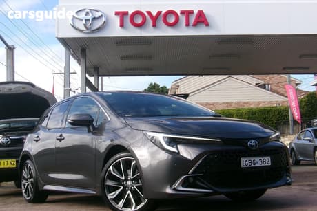 Grey 2025 Toyota Corolla Hatchback Zr Hybrid