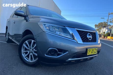 Grey 2016 Nissan Pathfinder Wagon St (4X2)