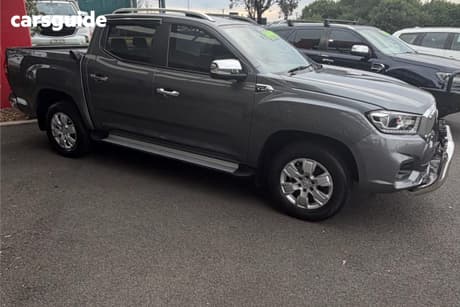 Grey 2019 LDV T60 Double Cab Utility Luxe (4X4)