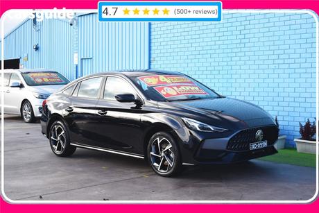 Black 2023 MG MG5 Sedan Essence