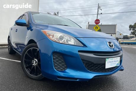 Blue 2011 Mazda 3 Sedan Neo