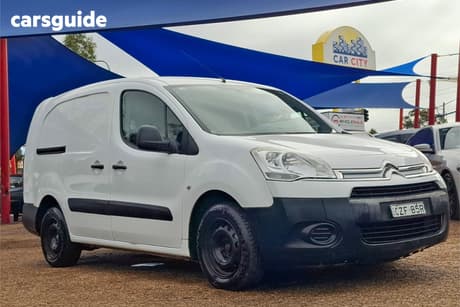 White 2015 Citroen Berlingo Van 1.6 Hdi Etg Long