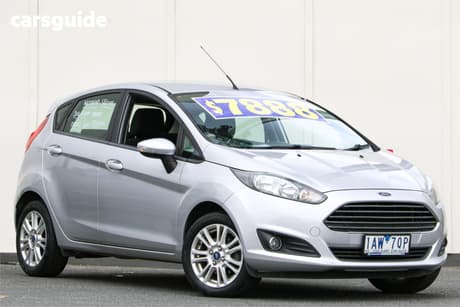 Silver 2014 Ford Fiesta Hatchback Trend