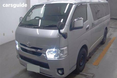 Silver 2021 Toyota HiAce SUV SUPER GL 4WD