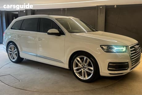 White 2015 Audi Q7 Wagon 3.0 Tdi Quattro