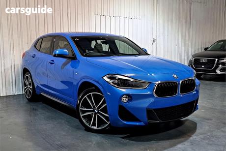 Blue 2018 BMW X2 Wagon Sdrive 18I M Sport