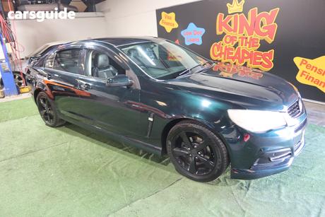 Green 2014 Holden Commodore Sedan Sv6