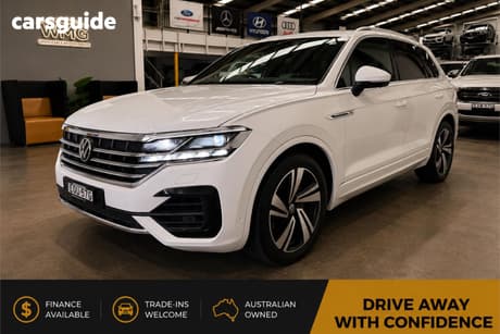 White 2020 Volkswagen Touareg Wagon 210Tdi R-Line