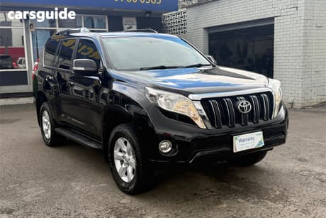 Black 2017 Toyota Landcruiser Prado Wagon Gxl (4X4)