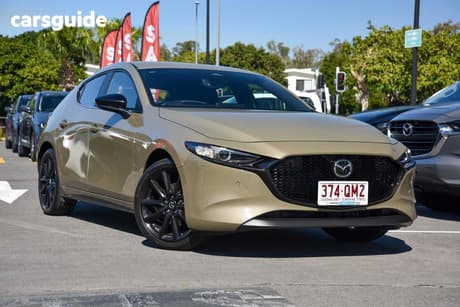 Beige 2026 Mazda Mazda3 Hatchback G25 Evolve Sp Vision
