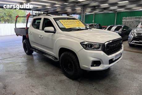 White 2019 LDV T60 Double Cab Utility Pro (4X4)