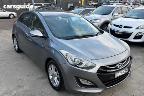 Grey 2012 Hyundai I30 Hatchback Elite 1.6 Crdi