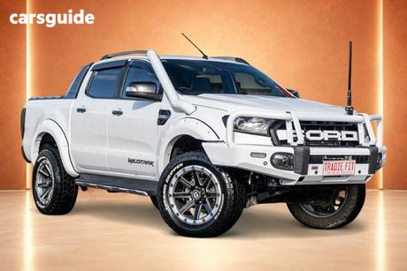 White 2018 Ford Ranger Dual Cab Pick-up Wildtrak 3.2 (4X4)