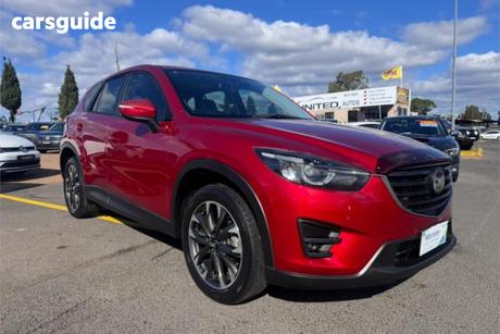 Red 2015 Mazda CX-5 Wagon Akera (4X4)