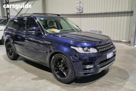 Blue 2014 Land Rover Range Rover Sport Wagon 3.0 Tdv6 Se