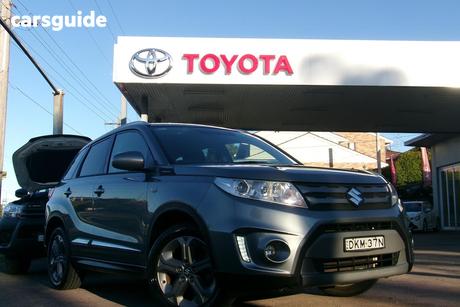 Grey 2015 Suzuki Vitara Wagon Rt-S