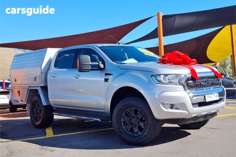 Silver 2017 Ford Ranger Dual Cab Utility Xlt 3.2 (4X4)