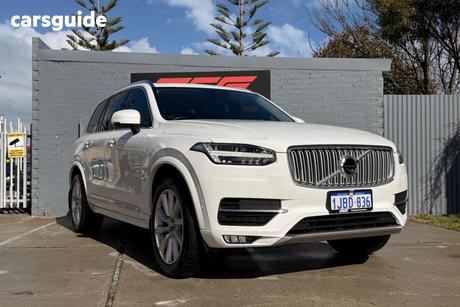 White 2016 Volvo XC90 Wagon D5 2.0 Inscription