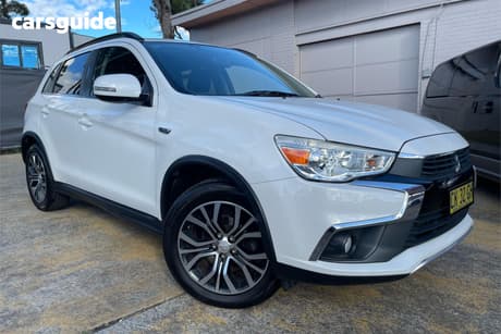 White 2016 Mitsubishi ASX Wagon Ls (2Wd)