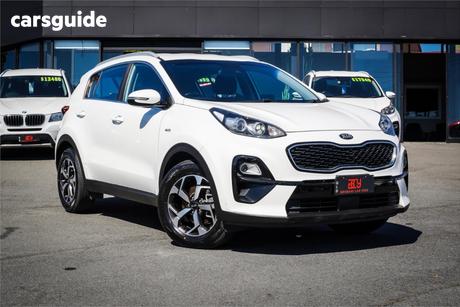 White 2021 Kia Sportage Wagon S (Awd)