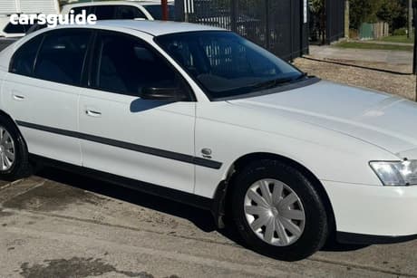 White 2002 Holden Commodore Sedan Executive