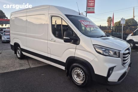 White 2021 LDV Deliver 9 Van Lwb Mid Roof