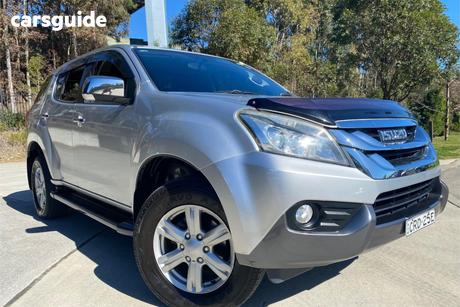Silver 2013 Isuzu MU-X Wagon Ls-U (4X4)