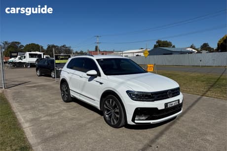 White 2016 Volkswagen Tiguan Wagon 140 Tdi Highline