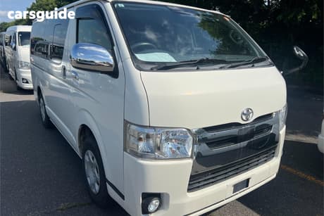 White 2020 Toyota HiAce Van Dx