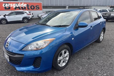 Blue 2013 Mazda 3 Hatchback Neo