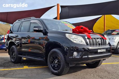 Black 2011 Toyota Landcruiser Prado SUV GXL 4X4