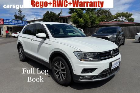 White 2018 Volkswagen Tiguan Wagon 132 Tsi Comfortline