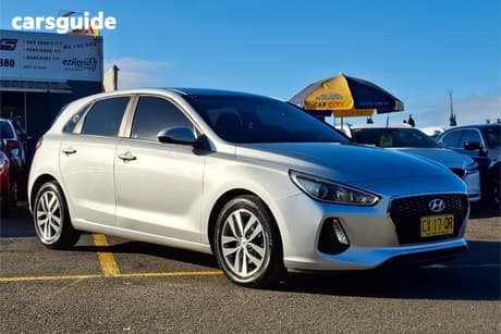 Silver 2017 Hyundai I30 Hatchback Active
