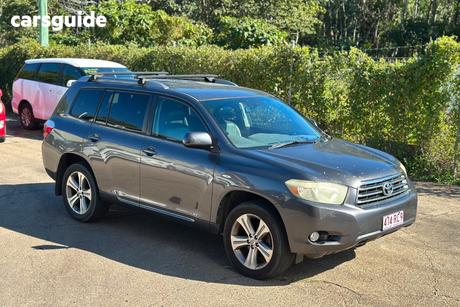 Grey 2008 Toyota Kluger Wagon Kx-S (4X4)